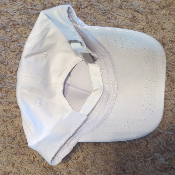 NWOT White Bride Baseball Hat with Adjustable Strap - Picture 2 of 2